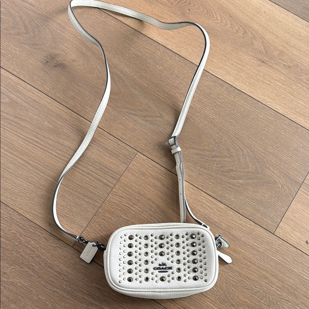Coach White Crossbody Bag